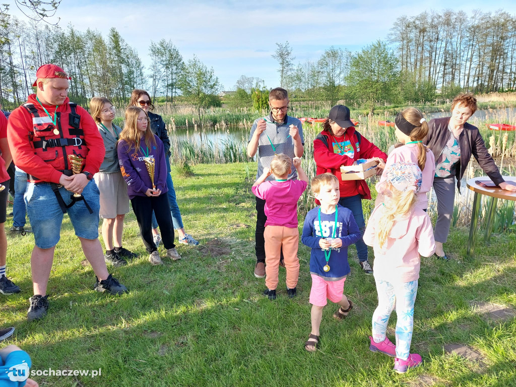 Udany piknik kajakowy w gminie Rybno