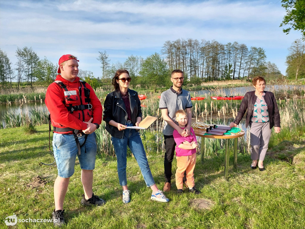 Udany piknik kajakowy w gminie Rybno