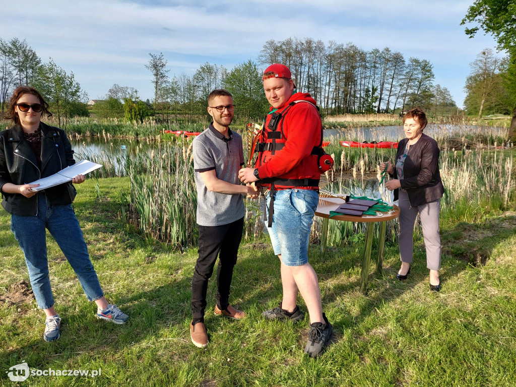 Udany piknik kajakowy w gminie Rybno
