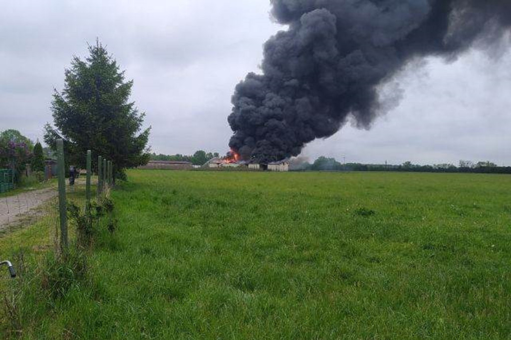 Pożar w Żdżarowie