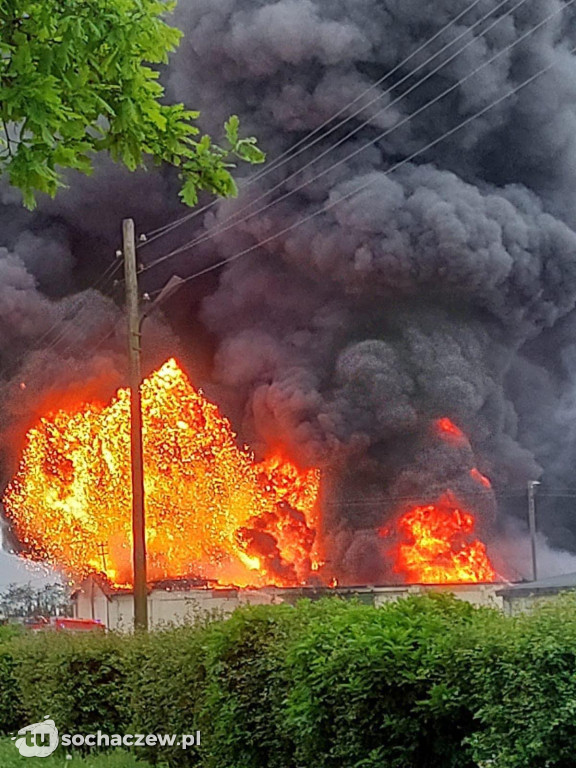 Pożar w Żdżarowie, nowe zdjęcia