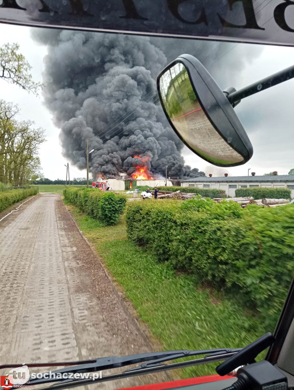 Pożar w Żdżarowie, nowe zdjęcia