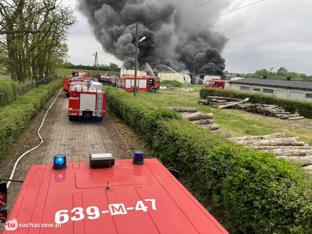 Pożar w Żdżarowie, nowe zdjęcia