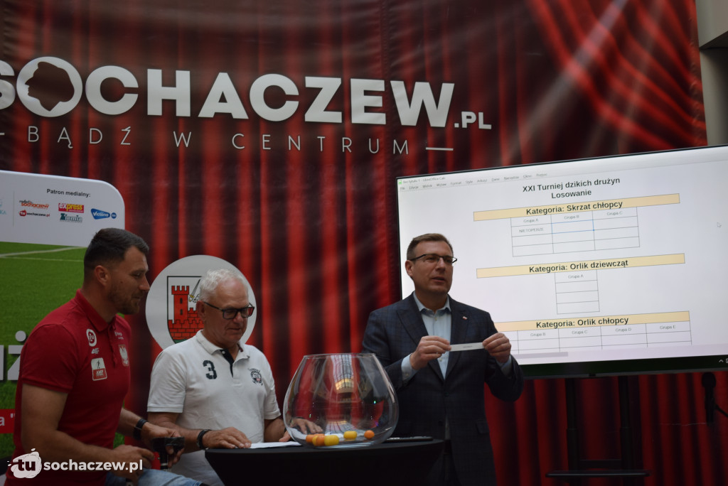 Losowanie grup XXI Turnieju Dzikich Drużyn
