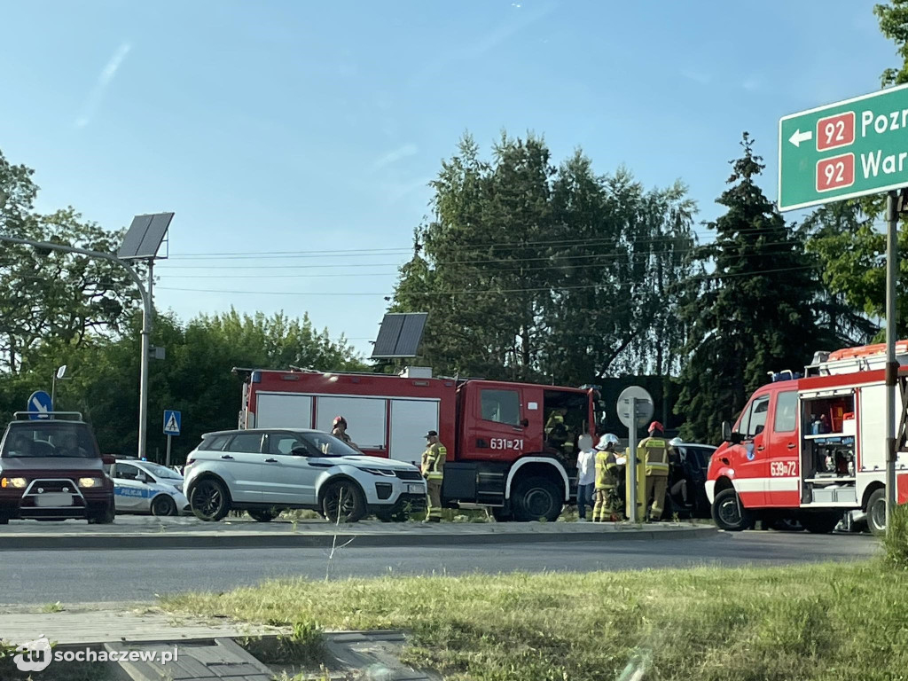 Wypadek w Paprotni