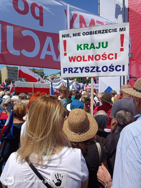 Sochaczew na marszu 4 czerwca w stolicy