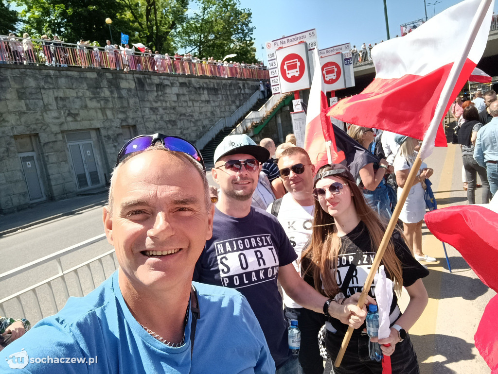 Sochaczew na marszu 4 czerwca w stolicy