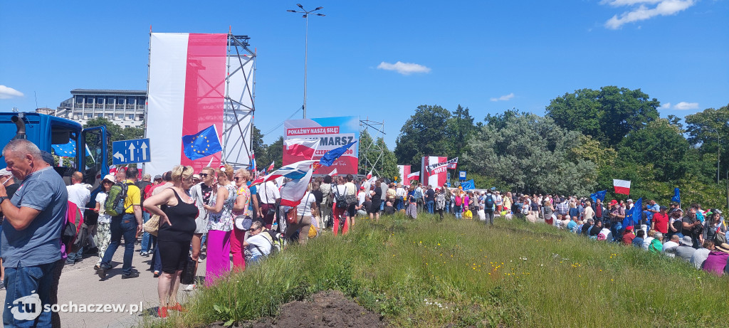 Sochaczew na marszu 4 czerwca w stolicy