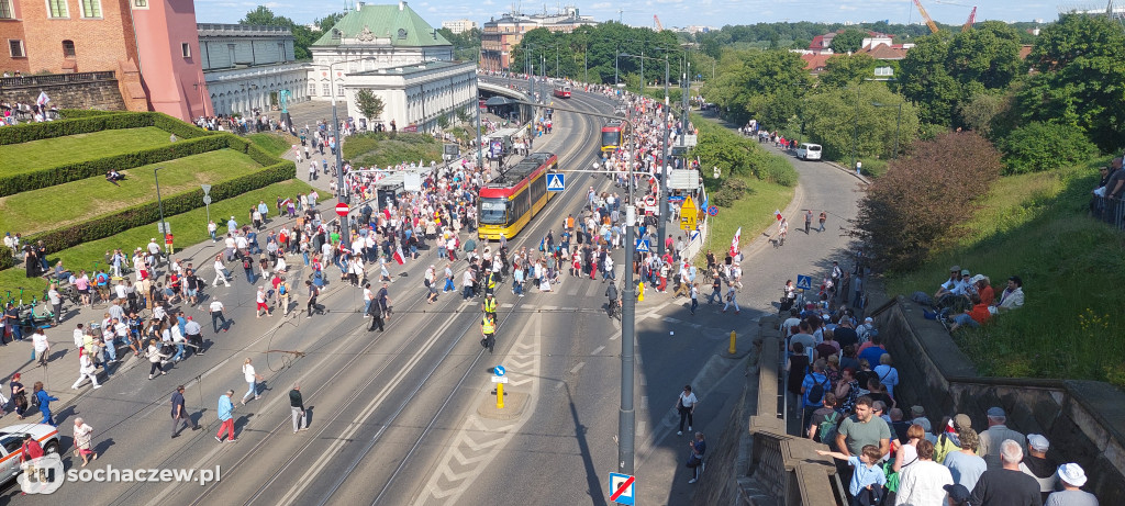 Sochaczew na marszu 4 czerwca w stolicy