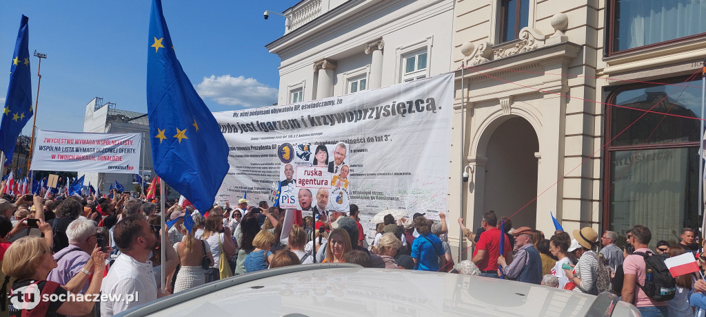 Sochaczew na marszu 4 czerwca w stolicy