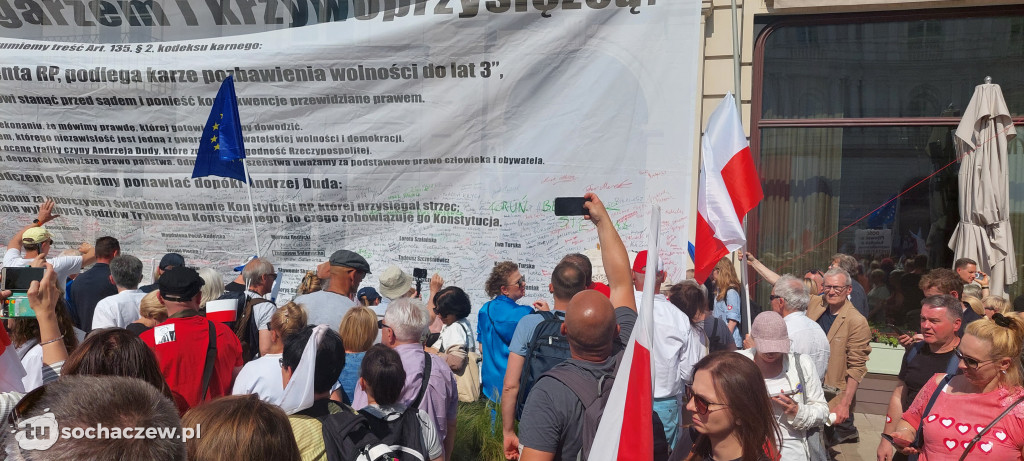 Sochaczew na marszu 4 czerwca w stolicy