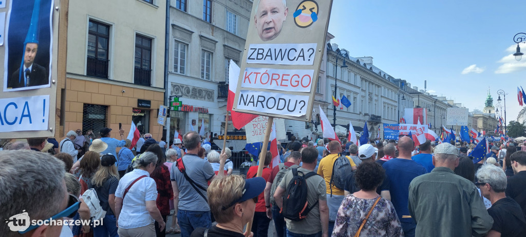 Sochaczew na marszu 4 czerwca w stolicy
