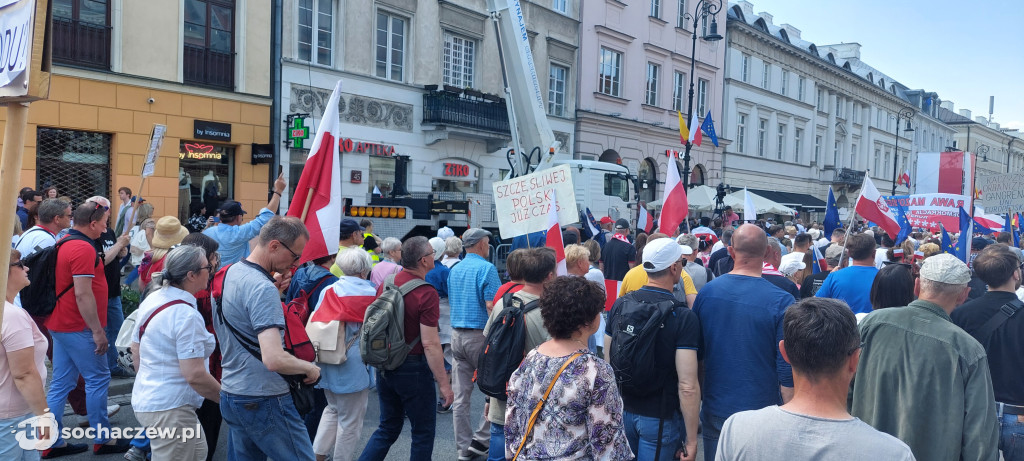 Sochaczew na marszu 4 czerwca w stolicy