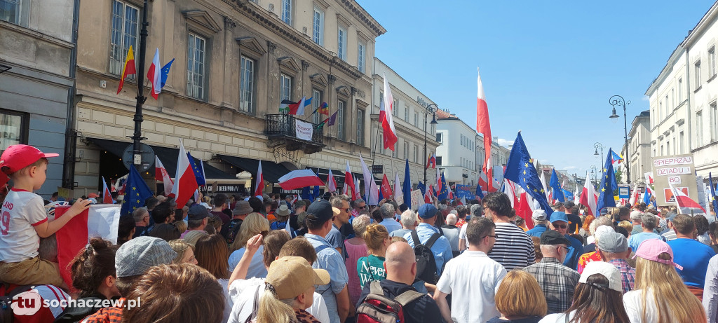Sochaczew na marszu 4 czerwca w stolicy