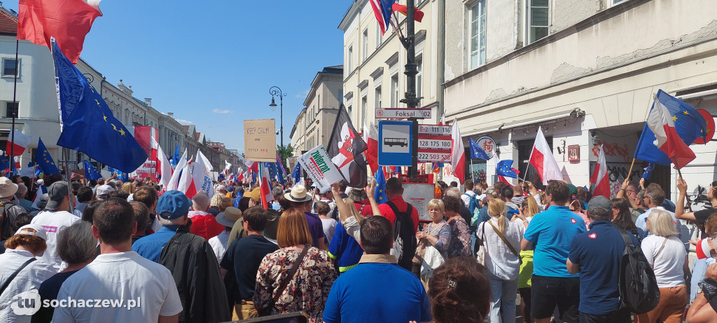 Sochaczew na marszu 4 czerwca w stolicy
