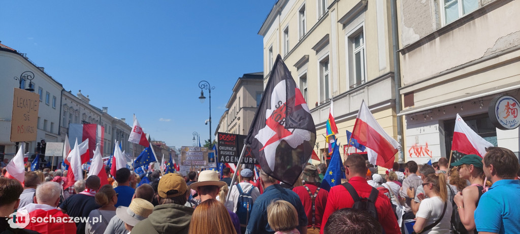 Sochaczew na marszu 4 czerwca w stolicy
