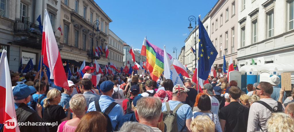 Sochaczew na marszu 4 czerwca w stolicy