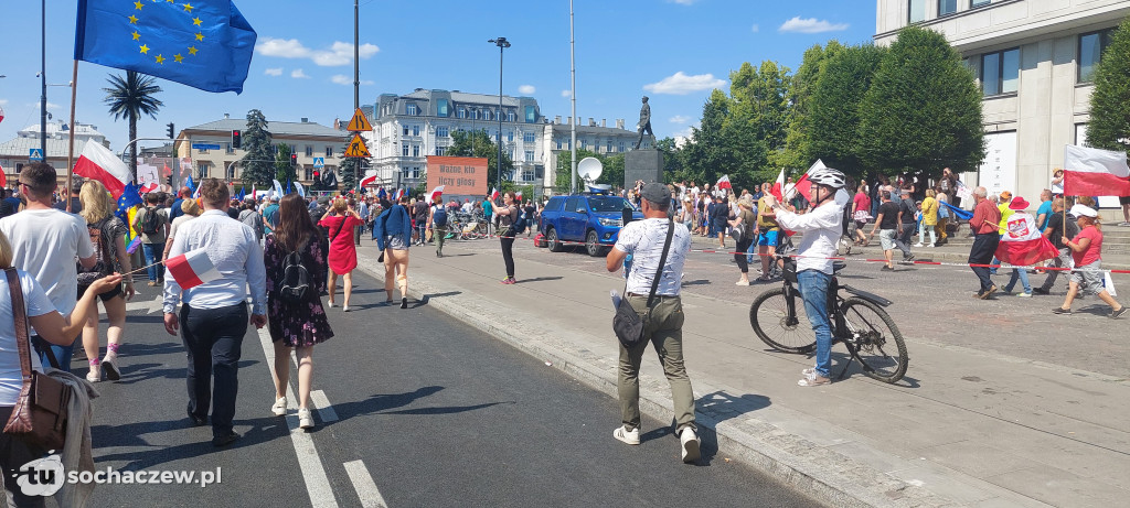 Sochaczew na marszu 4 czerwca w stolicy