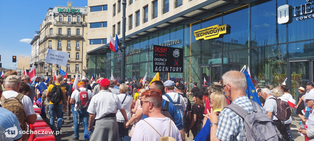 Sochaczew na marszu 4 czerwca w stolicy