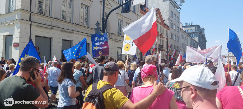 Sochaczew na marszu 4 czerwca w stolicy