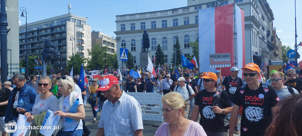 Sochaczew na marszu 4 czerwca w stolicy