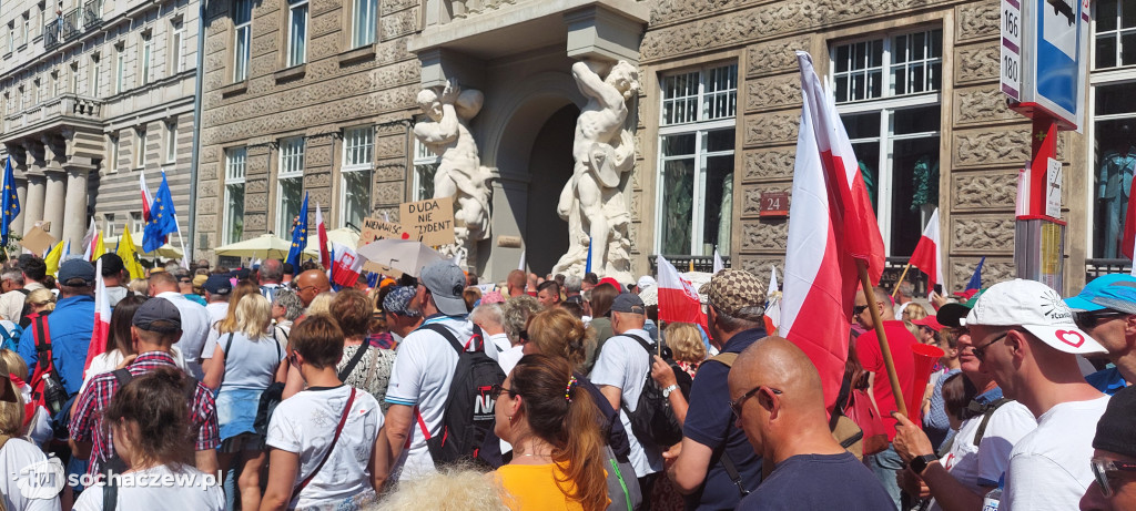 Sochaczew na marszu 4 czerwca w stolicy