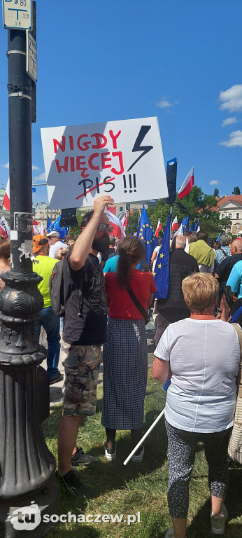 Sochaczew na marszu 4 czerwca w stolicy
