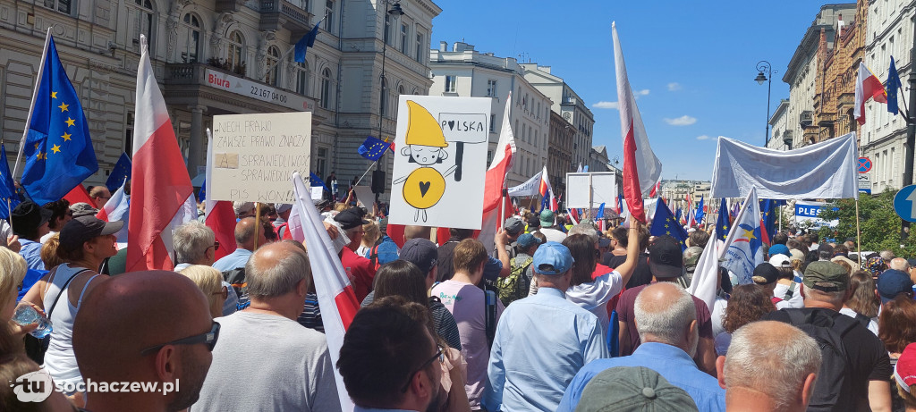 Sochaczew na marszu 4 czerwca w stolicy