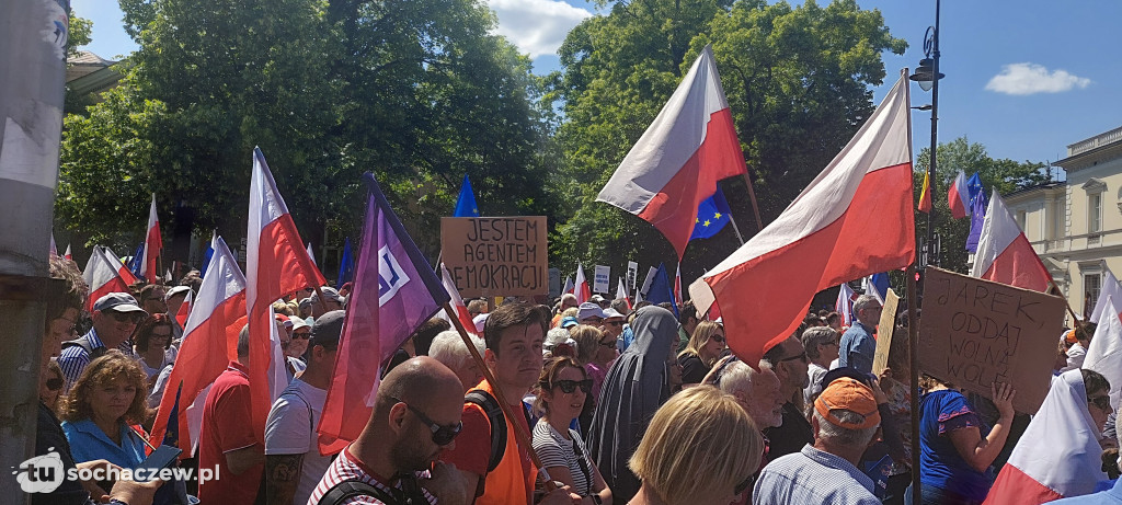 Sochaczew na marszu 4 czerwca w stolicy