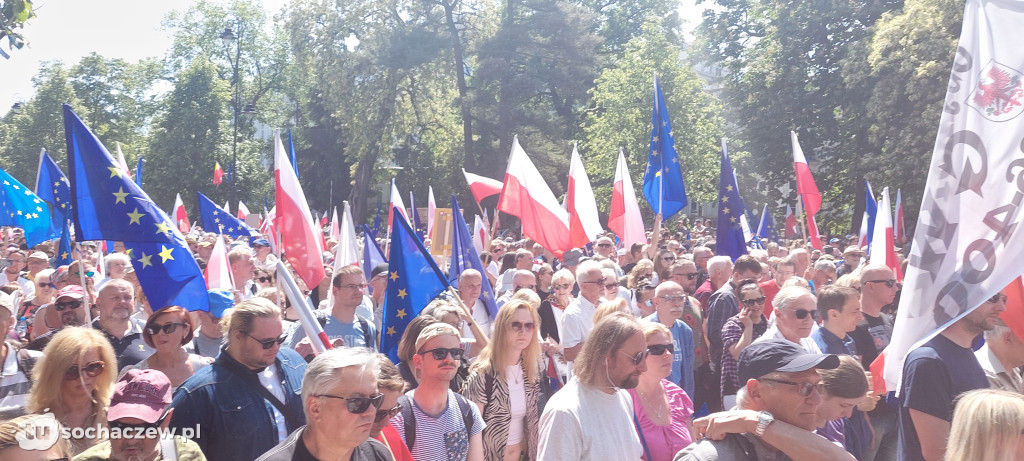 Sochaczew na marszu 4 czerwca w stolicy