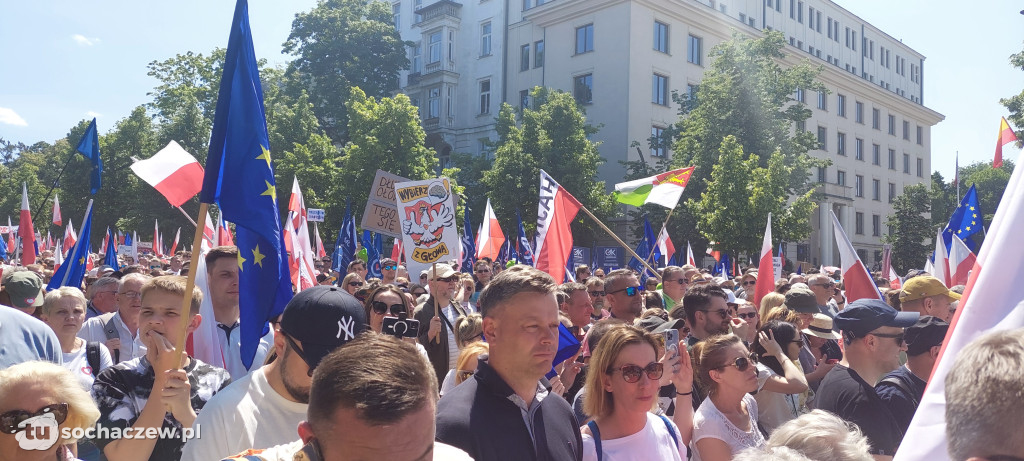Sochaczew na marszu 4 czerwca w stolicy