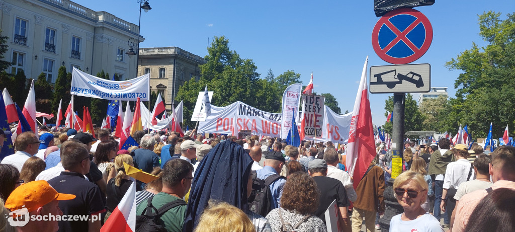 Sochaczew na marszu 4 czerwca w stolicy