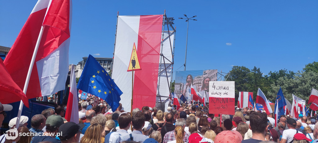 Sochaczew na marszu 4 czerwca w stolicy