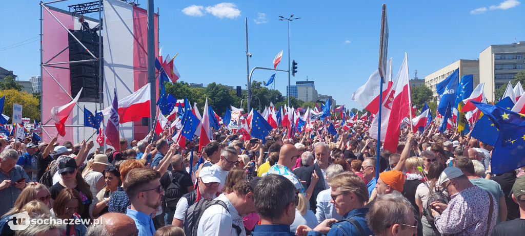 Sochaczew na marszu 4 czerwca w stolicy