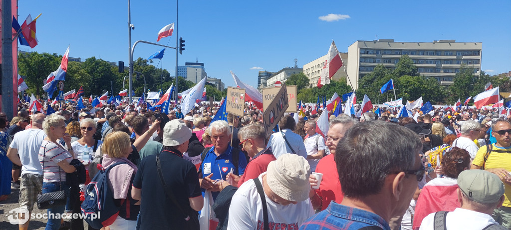 Sochaczew na marszu 4 czerwca w stolicy