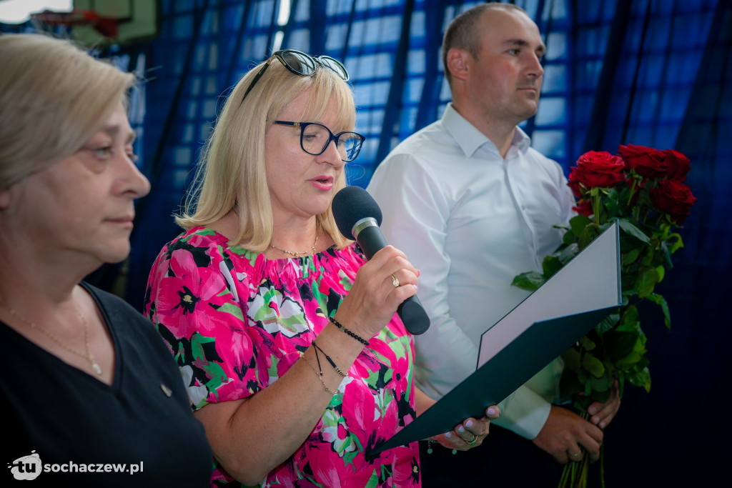 Pożegnanie Małgorzaty Miłkowskiej, dyrektor SP w Kozłowie Biskupim