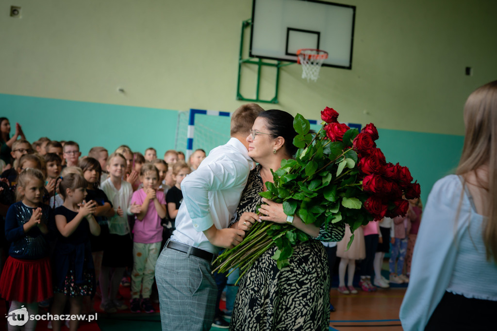Pożegnanie Małgorzaty Miłkowskiej, dyrektor SP w Kozłowie Biskupim