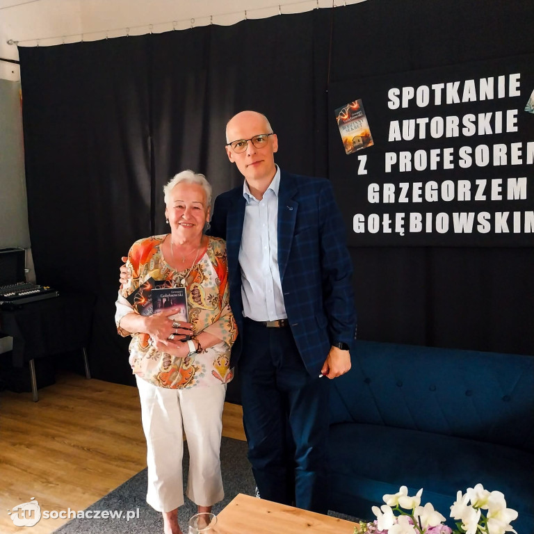 Spotkanie autorskie z Grzegorzem Gołębiowskim