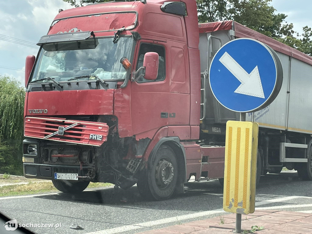 Zdarzenie drogowe na DK 92