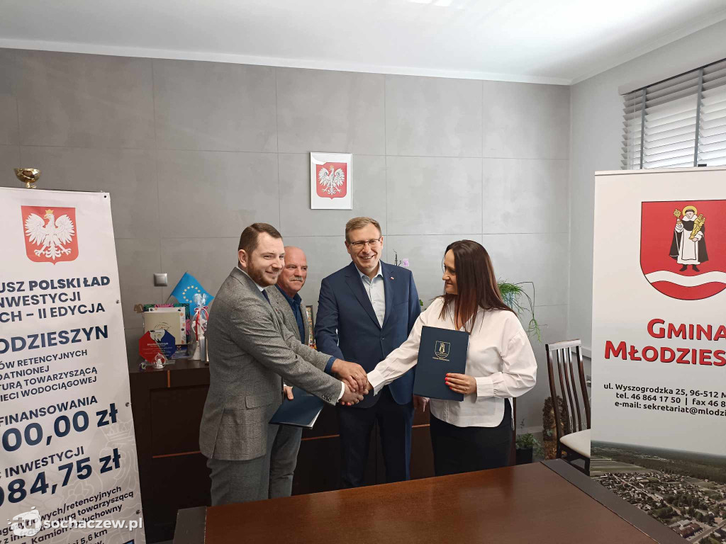 Rusza budowa wodociągu w gminie Młodzieszyn