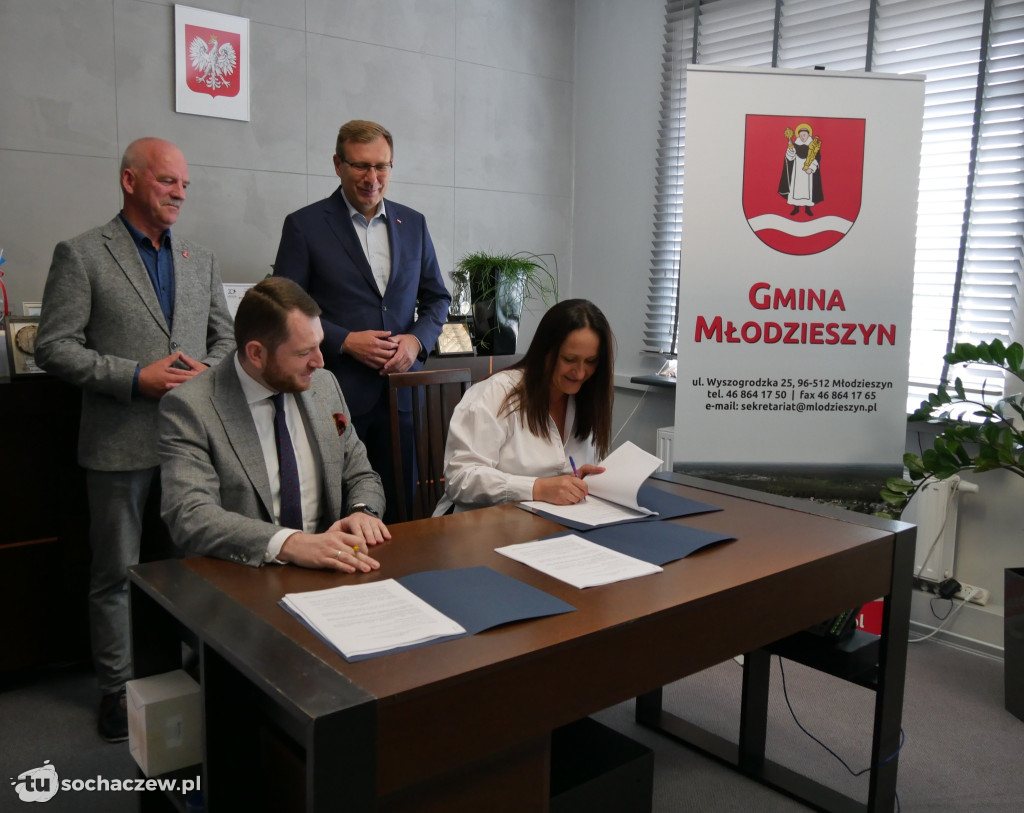 Rusza budowa wodociągu w gminie Młodzieszyn