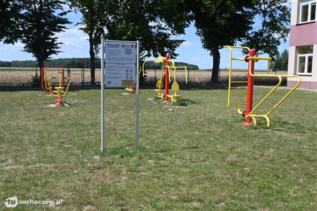 Siłownie plenerowe w powiecie sochaczewskim
