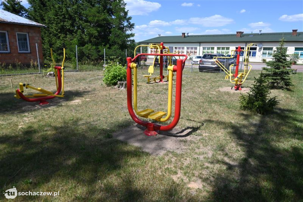 Siłownie plenerowe w powiecie sochaczewskim