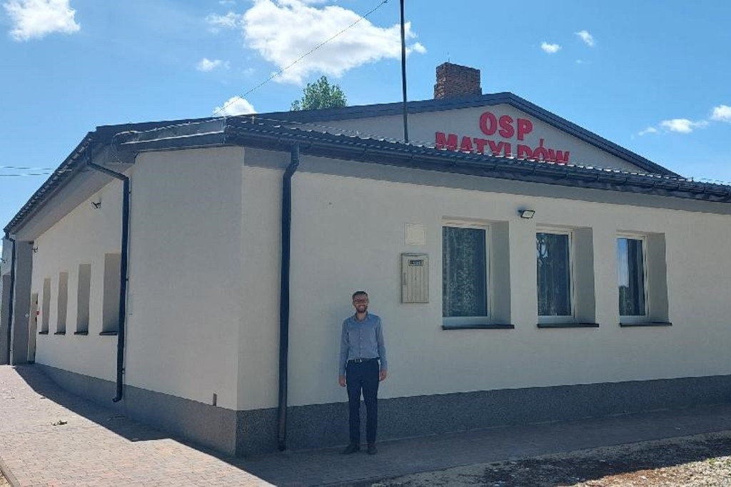 OSP Matyldów po remoncie