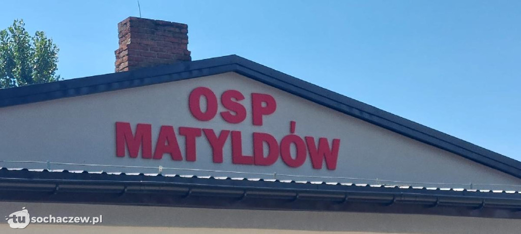 OSP Matyldów po remoncie