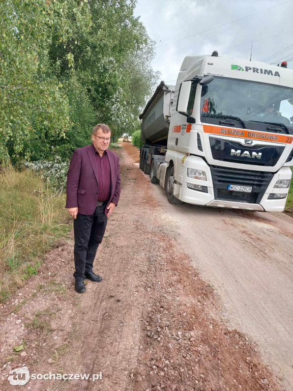 Ruszył remont drogi w Sadowie