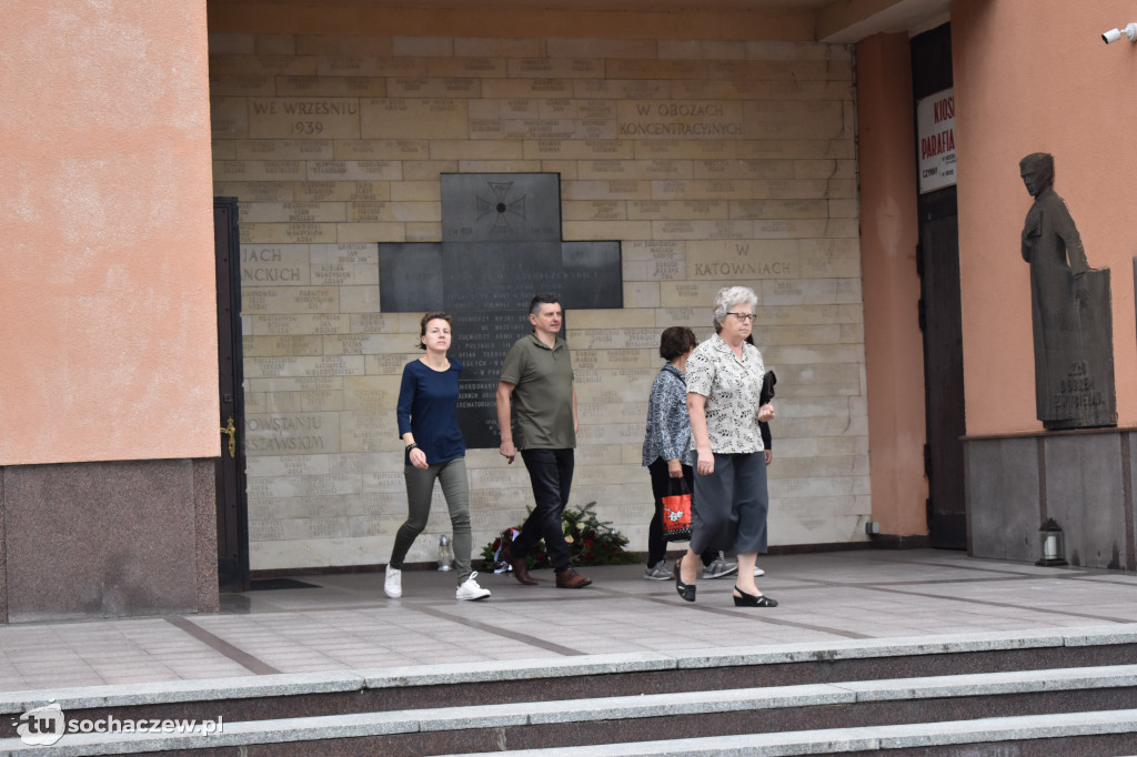 Pielgrzymkowa Grupa Błękitna w drodze na Jasną Górę