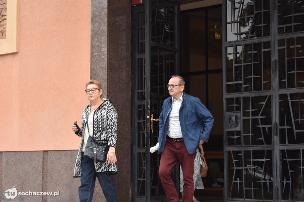 Pielgrzymkowa Grupa Błękitna w drodze na Jasną Górę
