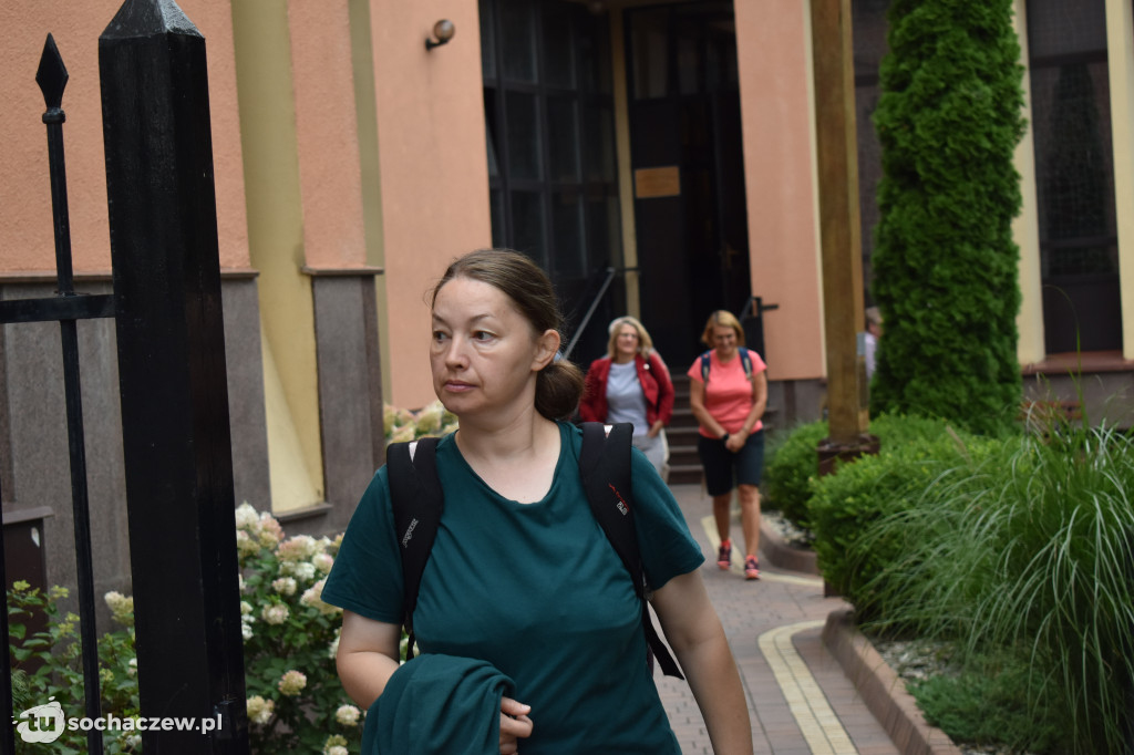 Pielgrzymkowa Grupa Błękitna w drodze na Jasną Górę