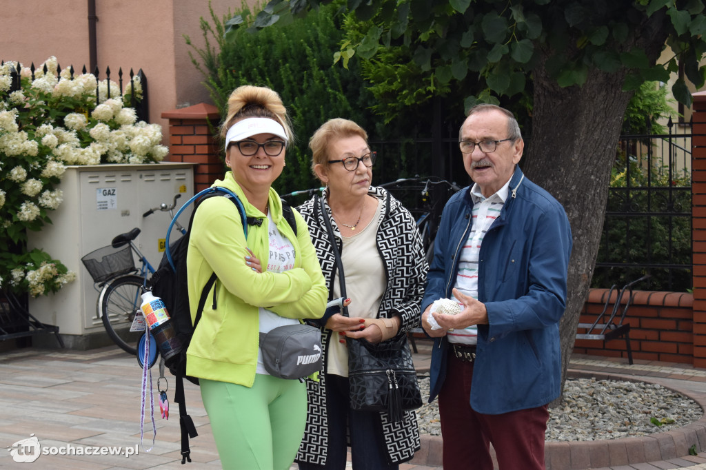 Pielgrzymkowa Grupa Błękitna w drodze na Jasną Górę